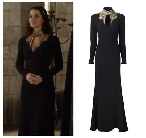 Reign Black Dress, Reign Outfits, Reign Fashion, Royalty Dress, Reign Dresses, Queen Dresses, Mary Stuart, Fancy Dresses Long, Queen Dress