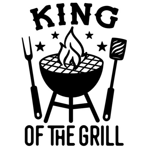 Grill Quotes, Bbq Svg, Kitchen Art Prints, Wood Burning Crafts, Diy Father's Day Gifts, Silhouette Images, Summer Svg, Surf Trip, Cricut Projects Vinyl