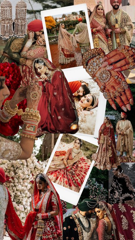 #Indianwedding #weddingstyle #indianaesthetic #indian #punjabi #punjabiwedding Punjabi Wedding Aesthetic, Punjabi Wedding Venues, Punjabi American Wedding, Punjab Wedding, Old Punjabi Bride, Old Traditional Punjabi Bride, Punjabi Weddings, Couple Wedding Dress, Punjabi Bride