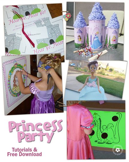 Princess Tea Party Favors, Princess Superhero Party, Enchanted Potions, Disney Princess Party Games, Princess Bingo, Cinderella Musical, Princess Party Games, Princess Birthday Party Ideas, Everyday Princess