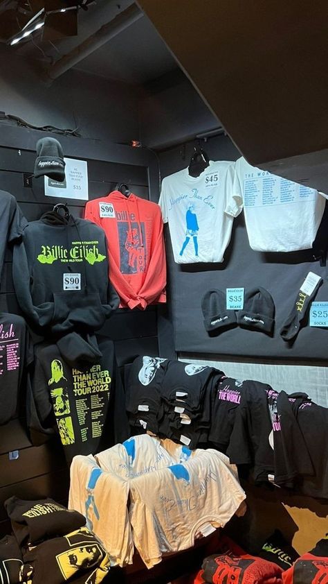 Billie Merch, Billie Eilish Concert Outfit, Billie Core, Billie Eilish Merch, Billie Eyelash, Happier Than Ever, Good Girl, North Face Backpack, Save Her