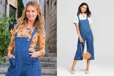 Donna in Mamma Mia: Here We Go Again Diy Mamma Mia Costume, Mamma Mia Costume Ideas, Mamma Mia Costume, Pop Culture Costumes, Retro Night, Musical Costumes, Book Character Day, Costumes For Halloween, Here We Go Again