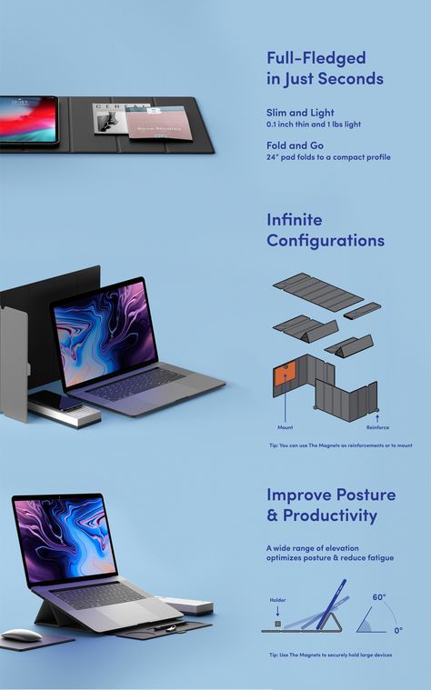 Co/Studio - A Portable Workstation for Mobile Working on Behance Portable Workstation, Private Workspace, Magnetic Memo Board, Space Dividers, Padded Pouch, Modern Mobile, Tech Gear, Work Culture, Work Tools