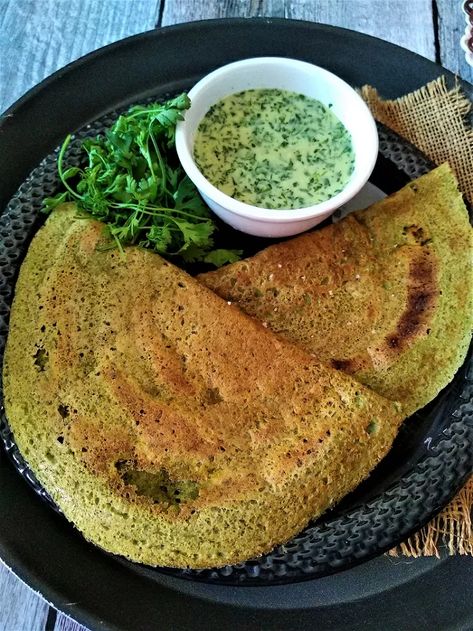 The Spicy Cafe - A perfect blend of spice in every bite Split Pea Curry, Pea Curry, Green Gram, Maharashtrian Recipes, Dhokla Recipe, Garlic Chutney, Samosa Recipe, Dosa Recipe, Split Pea