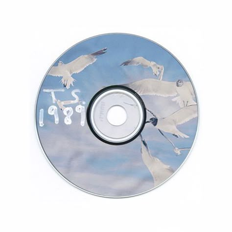 1989 CD. Cd Widget, Taylor Swift Cd, Blue App Icon, Light Blue Aesthetic, Blue Y2k, Taylor Swift 1989, App Covers, Png Icons, Taylor Swift Album