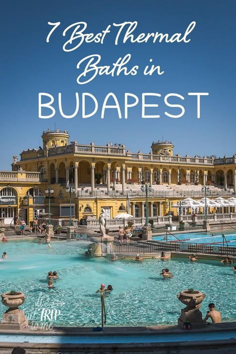 Rudas Baths Budapest, Budapest Baths, Budapest Thermal Baths Winter, Budapest Baths Szechenyi, Best Day Trips From Budapest, Szechenyi Baths Budapest Hungary, Budapest Pools Thermal Baths, Budapest Spa, Budapest Christmas