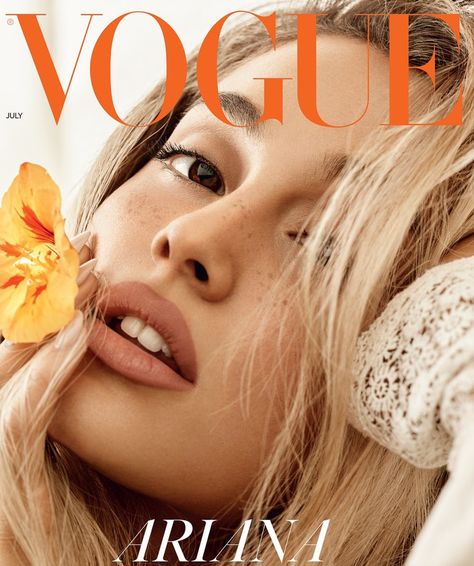 Ariana Grande for Vogue UK July 2018 by Craig Mcdean Vogue Shoot, Ariana Grande Cover, Mert And Marcus, Magazine Ideas, Craig Mcdean, Vogue Magazine Covers, Magazine Vogue, Ariana Grande Photoshoot, Fashion Magazine Cover