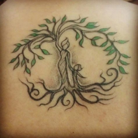 180+ Beautiful Tree Of Life Tattoos Designs with Meanings (2022) - TattoosBoyGirl Mama Tattoos, Tree Of Life Tattoos, Mutterschaft Tattoos, Mother Son Tattoos, Mom Daughter Tattoos, Mommy Tattoos, Tree Tattoo Designs, Mother Tattoos, Tattoo For Son