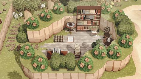 Animal Crossing Scenery Ideas, Shop Area Acnh, Acnh Island Entrance Ideas Natural, Acnh Island Inspo Cottagecore, Acnh Hidden Area, Acnh Small Garden, Easy Acnh Builds, Acnh House Exterior Ideas Fairycore, Acnh Build Ideas List