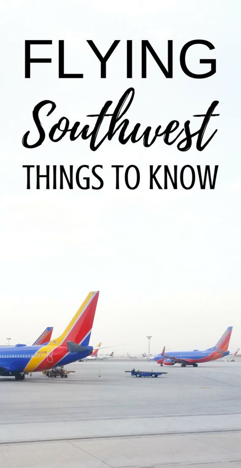 Here are travel tips for flying Southwest Airlines from the boarding process and open seating to inflight entertainment options! If it’s your first time flying this airline, there are some essentials to know that are different from other flights. For budget travel tips, Southwest is worth looking into for cheap flights within the US and to the Caribbean! They also offer free checked baggage! So consider your luggage and baggage fees in your quest to find cheap plane tickets. Cruise Caribbean, First Time Flying, Flying Tips, Cruise Packing Tips, Vacation Budget, Tips For Flying, Best Airlines, Checked Baggage, Cruise Packing