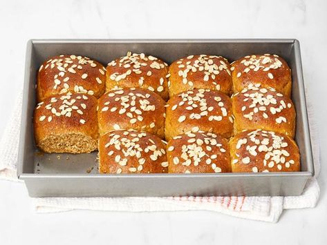 Multigrain Rolls Multigrain Rolls Recipe, Thanksgiving Rolls Recipe, Multigrain Rolls, Thanksgiving Rolls Recipes, Thanksgiving Rolls, Rolls Food, Bake Bread, Food Network Magazine, Bread Making