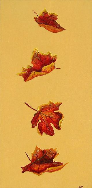 Falling leaves Falling Leaves Drawing, Leaves Falling Drawing, Autumn Leaves Falling Tattoo, Falling Leaves Painting, Fall Leaves Falling, Falling Leaves Illustration, Ellie Art, Tree With Falling Leaves, Fall Contest