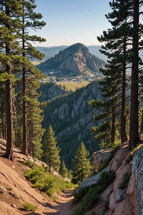 Unveiling Hill City, SD: A Hidden Gem in the Black Hills 🌲 Healing Questions, Questions Aesthetic, Black Hills Hiking, Small Mountain Towns, Black Hills South Dakota Vacation, The Black Hills South Dakota, Black Hills South Dakota Photography, Fossil Collection, The Badlands South Dakota