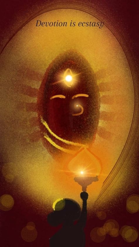 Abstract artwork Bhairavi Devi, Linga Bhairavi, Spiritual Art Painting, Hare Krishna Mantra, Goddess Spirituality, Kali Ma, Durga Images, Navratri Images, Peace Illustration