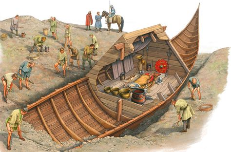 Ivar Vikings, Saxon History, Anglo Saxon History, Teacher Printables, Sutton Hoo, Germanic Tribes, Norse Pagan, Early Middle Ages, Viking Ship