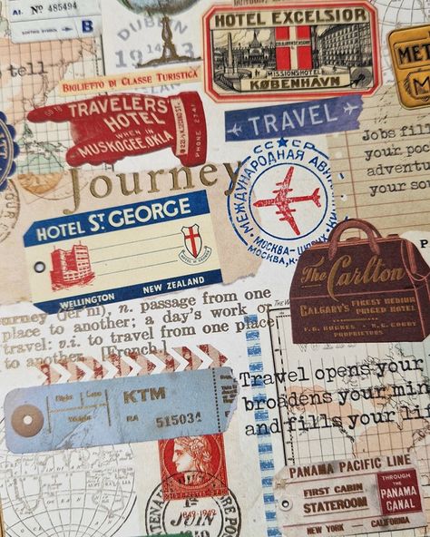 Aeroplane Tickets, Vintage Travel Brochure, Vintage Plane Ticket, Vintage Travel Stickers, Travel Ephemera, Deco Stickers, Orange Leather, Day Work, Travel Themes