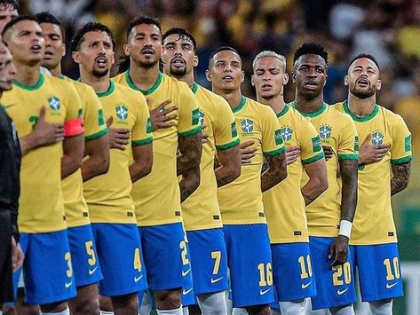 Psg Poster, Brazil Wallpaper, Brazil National Team, Football Brazil, Brazil Team, Brazil Football Team, Ghana Football, Brazil World Cup, 2022 Fifa World Cup