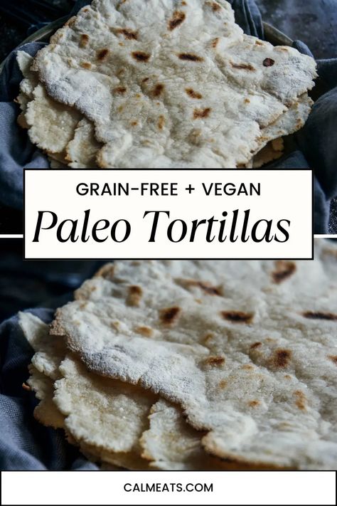 Paleo Tacos, Cassava Flour Tortillas, Corn Free Recipes, Paleo Tortillas, Whole30 Vegan, Tortilla Maker, Paleo Bread, Paleo Baking, Cassava Flour