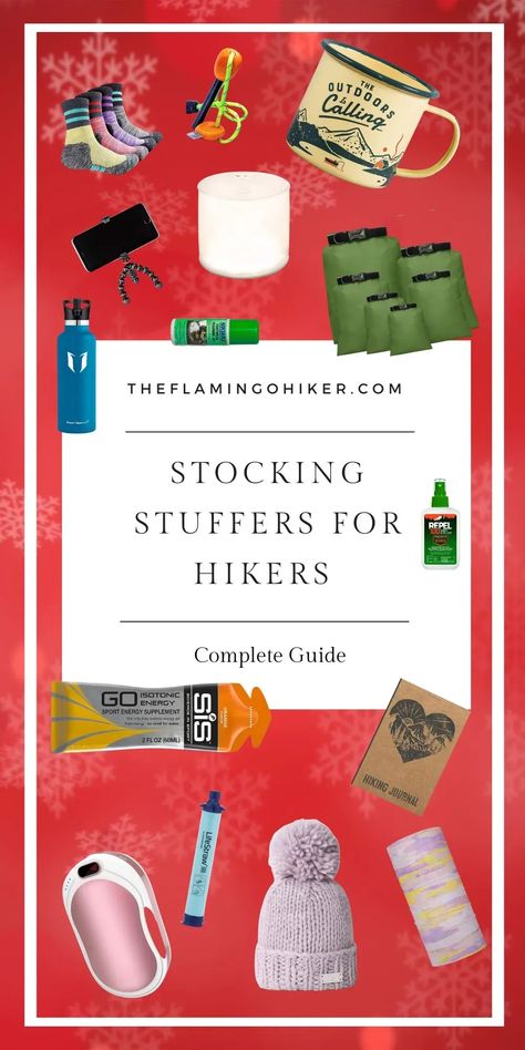 Discover the perfect stocking stuffers for hikers and explore unique gifts to delight your favourite adventure enthusiast this holiday! Christmas Gifts for Hikers | Hiking Christmas Gifts | Christmas Gifts for Outdoorsy Women | Christmas Gifts for Outdoorsy Men | Outdoorsy Stocking Stuffers | Stocking Stuffers for Outdoorsmen | Stocking Stuffers for Outdoorsy People | Outdoorsy Men, Fire Starter Kit, Inflatable Pillow, Life Straw, Camping List, Hiker Gifts, Hiking Essentials, Hiking Gifts, Go Hiking