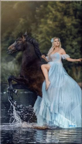 Light Blue Quinceanera Ideas, Horse Photo Shoot, Horse Photoshoot Ideas, Ball Gowns Fantasy, Woman Riding Horse, Abstract Horse Art, Horse Photography Poses, Haflinger Horse, Beautiful Ball