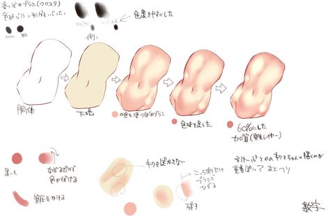 Manga Tutorial, Couples Drawings, Anime Tutorial, Body Drawing Tutorial, How To Shade, Body Reference Drawing, Body Anatomy, Coloring Tutorial, Digital Painting Tutorials