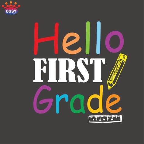 Hello First Grade Svg Back To School Svg, 1st Grade Svg Check more at https://cosysvg.com/product/hello-first-grade-svg-back-to-school-svg-1st-grade-svg-3740/ 1st Grade Svg, Hello First Grade, Bat Svg, Back To School Svg, Cricut Explore Air, School Svg, Tree Svg, Cricut Creations, Support Small Business