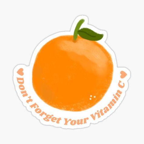 Just a friendly reminder to take your vitamin c in this fucked up times ! ❤ stay healthy my dudes ! Friendly Reminder, Stay Healthy, How To Stay Healthy, Vitamin C, Sticker Design, Don't Forget, Vitamins, For Sale, Quick Saves