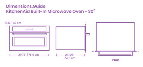 The KitchenAid Built-In Microwave Oven 30" spots Precision Touch Controls, Satin Textured Handles, and a Chrome Inlaid Frame. The microwave provides convection cooking, has a broil element to give results similar to outdoor grilling, Crispwave™ Technology and crisper pan. Downloads online #fixtures #home #kitchen #microwaves Under Counter Oven, Built In Microwave Oven, Built In Wall Units, Micro Oven, Microwave Dimensions, Shop Drawing, Convection Cooking, Outdoor Grilling, Kitchen Layout Plans