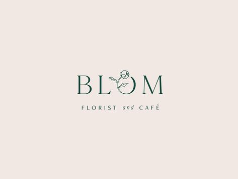 Blóm Branding - Florist and Café florist branding flower shop vector floral illustartion floral flower florist botanical illustration cleverlogo elegant simplicity typography logodesign logo design branding Floral Bakery Logo, Logos With Flowers, Flower Store Logo, Bloom Logo Design, Flower Logos, F Logo Design, Bloom Logo, Florist Branding, Brand Wallpaper