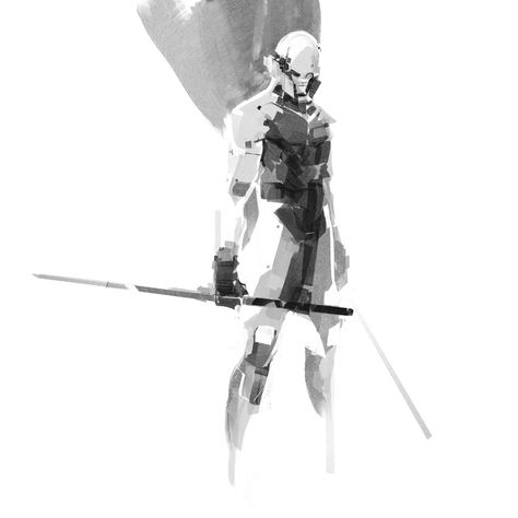 ArtStation - MGS sketches!!, richard anderson. flaptraps art studio Yoji Shinkawa, Science Fiction Design, Richard Anderson, Visual Library, Fantasy Horror, Fun To Draw, Samurai Art, Concept Art Character, Hard Part