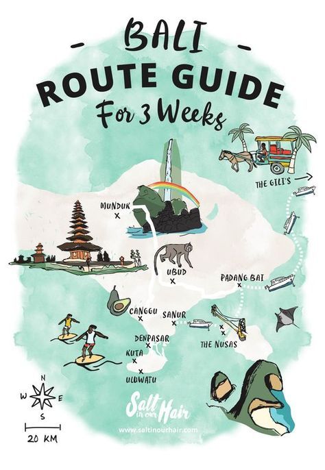 BALI ROUTE GUIDE | Ultimate 3-week guide on what to do in Bali Munduk Bali, Bali Map, Bali Bucket List, Bali Waterfalls, Bali Baby, Bali Itinerary, Bali Honeymoon, Bali Guide, Voyage Bali