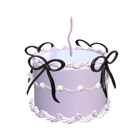 Cake 3d Icon, Word Decoration, Food Icon Png, Y2k Png, 3d Emoji, Violet Cakes, Y2k Stickers, Word Decor, Cake Drawing