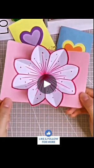 How To Make Greetings, Paper Greeting, Trending Songs, Pop Up Cards, Art Crafts, Viral Post, Love Cards, Amazing Architecture, Fun Crafts