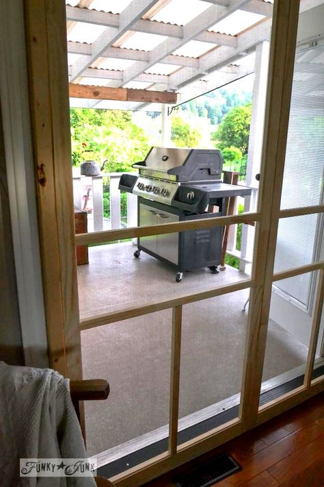 Screen Door For French Doors, French Screen Doors, Old Screen Door Ideas, Screened Door, Diy French Doors, Screen Door Ideas, French Doors Design, French Doors With Screens, French Doors Bedroom