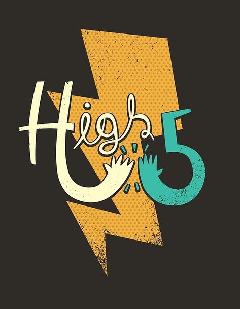 Who doesn’t enjoy high-fiving? • Millions of unique designs by independent artists. Find your thing. High Five Logo Design, High Five, Dress Shirts For Women, Work Ideas, Hardcover Notebook, Hardcover Journals, Poster Wall Art, Metal Prints, Decorative Throw Pillows