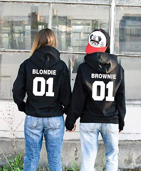 Amazon.com: Double Fashion Best Friend Hoodies for 2 Matching BFF Hoodies Pullover Sweatshirt for 2 Teen Girls: Clothing Best Friend Hoodies For 2, Bestie Hoodies, Hoodies Design Ideas, Friend Hoodies, Bff Sweatshirts, Sorority Hoodies, Bff Hoodies, 2 Bff, Best Friend Hoodies