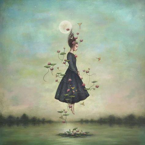 Donna Ashworth Words on Instagram: “THERE WAS A TIME There was a time I would have set myself on fire, to keep others warm. There was a time I would have crossed oceans to…” Duy Huynh, Drawn Together, Rise Above, The Moon, Butterflies, Paintings, Moon