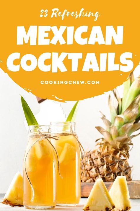 Pull up this list of authentic Mexican cocktails to choose from when you celebrate your next Taco Tuesday! Mexican Inspired Cocktails, Taco Tuesday Cocktails, Mexican Whiskey Cocktail, Mexican Paloma Cocktail Tequila, Best Mexican Shrimp Cocktail Recipe, Mexican Shrimp Cocktail Recipe, Mexican Horchata, Unique Cocktail Recipes, Mexican Cocktails