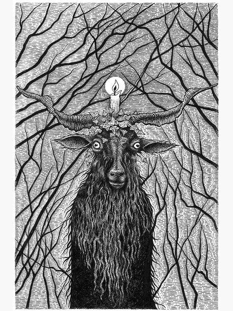 Medieval Witch, Traditional Witchcraft, The Witches, Occult Art, Black Artwork, Witch Aesthetic, God Art, Dark Art, Horn