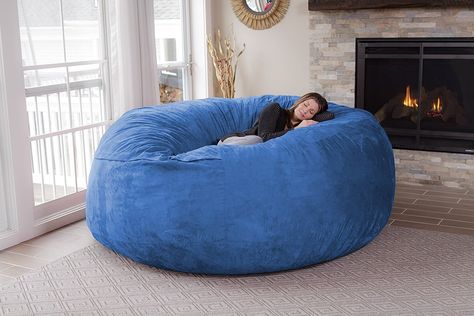 *Adds to Amazon Shopping Cart Immediately* Spending Budget, Simple Couch, Big Bean Bags, Giant Bean Bag Chair, Fur Bean Bag, Large Bean Bags, Giant Bean Bags, Sweet House, Bean Bag Sofa