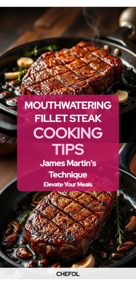 Fillet Steak How To Cook Fillet Steak, Baseball Steak How To Cook, Fillet Steak Recipes, Best Way To Cook Steak, Steak On Stove, Cook The Perfect Steak, Ways To Cook Steak, Steak Cooking