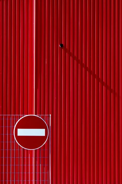 Minimal Photo, I See Red, Minimal Photography, Minimal Color, Red Wall, Seeing Red, Aesthetic Red, Minimalist Photography, Red Walls