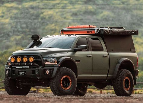 American Expedition Vehicles, Ram Cars, Ram Trx, Dodge Pickup Trucks, Nice Trucks, Future Vehicles, Heavy Haul, Overland Truck, Same But Different