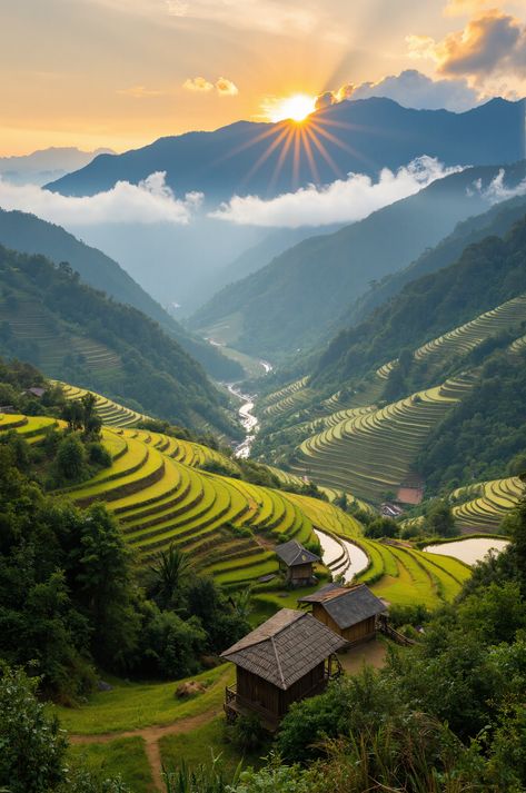 A stunning photograph capturing the majestic beauty of rice terraces of banaue. This image reveals the intricate details and natural wonder of the Philippines. Banaue Rice Terraces Philippines, Rice Terraces Philippines, Philippine Landscape, Philippines Landscape, Philippines Aesthetic, Banaue Rice Terraces, Philippines Photography, Banaue, Pair Of Eyes