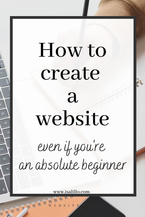 Learn how to create a website for your business, even if you are a beginner. No need to hire an expensive web designer, no coding knowledge required, create a website just as you want by following these simple steps. Diy Website Design, Website Tutorial, Website Planning, Start A Website, Small Business Plan, Business Website Design, Diy Website, Create A Website, Small Business Website