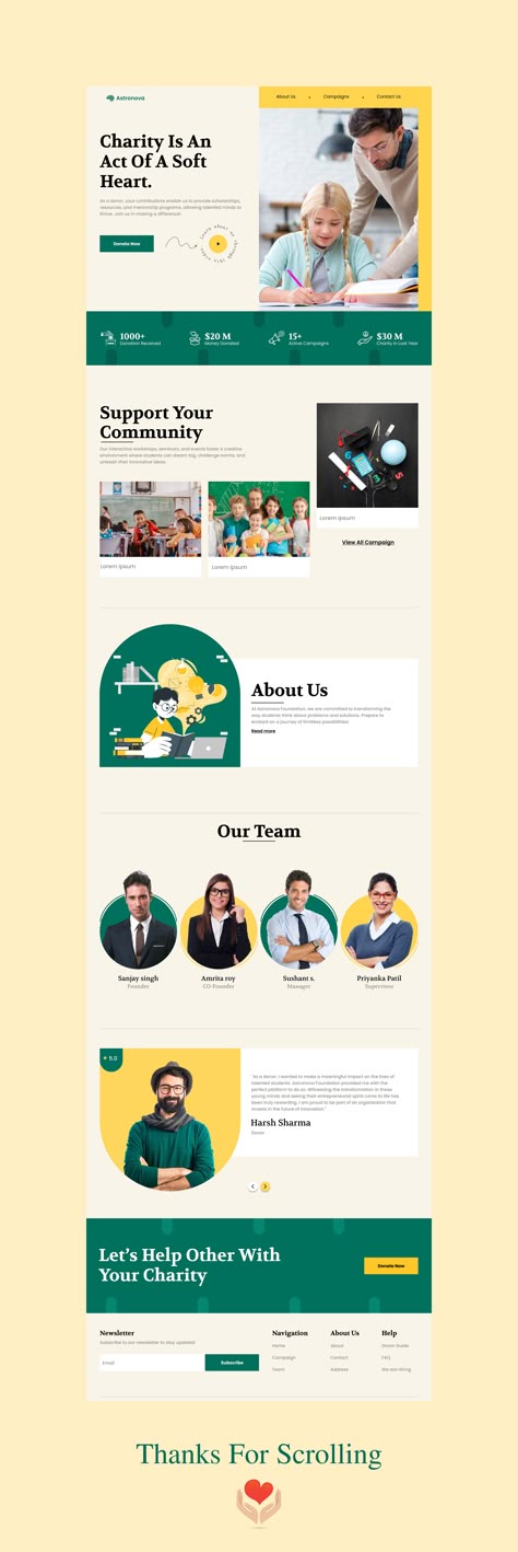 Non-Profit Organisation Website on Behance Ngo Website Design Inspiration, Non Profit Website Design, Non Profit Design, Non Profit Website, Campaign Website, Nonprofit Website Design, Nonprofit Website, Restaurant Website Design, Capital Campaign