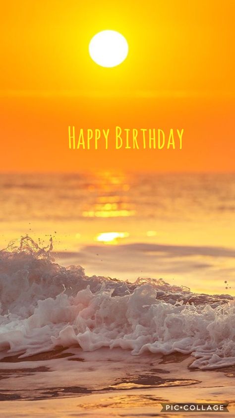 Happy Birthday Beach Images, Best Birthday Wishes Quotes, Happy Birthday Hearts, Happy Birthday Man, Birthday Wishes Greetings, Birthday Greetings Friend, Happy Birthday Art, Happy Birthday Greetings Friends, Cute Happy Birthday