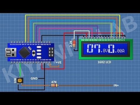 How To Make Arduino Based Volt Ampere Meter - YouTube Volt Ampere, Altimeter, Arduino