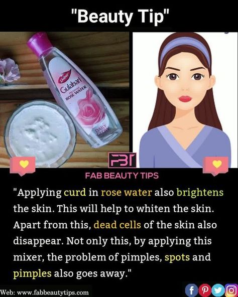 Health and beauty Tips on Instagram: "Rosewater, another hydrating ingredient, makes skin feel and look plump. The fat from the yoghurt seals in these hydrating agents so that the moisture they bring doesn't evaporate. In all, it serves as a mask that makes your skin glow by reducing dullness and roughness, making skin look radiant and glowing. . . . .Follow: @fabbeautytips @fabbeautytips @fabbeautytips . . . #curdbenefits #rosewater #ancetreatment #clearskintips #beautytip #beautyhacks #clearsk For Brightening Skin, Clear Healthy Skin, Natural Skin Care Remedies, Diy Skin Care Routine, Natural Face Skin Care, Good Skin Tips, Skin Care Face Mask, Basic Skin Care Routine, Perfect Skin Care Routine