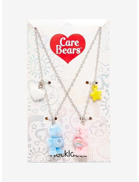 Axolotl Cute, Grumpy Bear, Cute Suitcases, Fandom Jewelry, Cheer Bear, Care Bears Cousins, Best Friend Necklace, Disney Home Decor, Sister Necklace